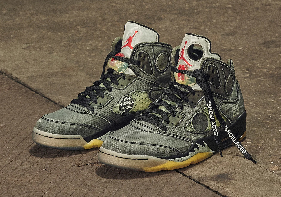 Official Release Guide: Off-White x Air Jordan 5