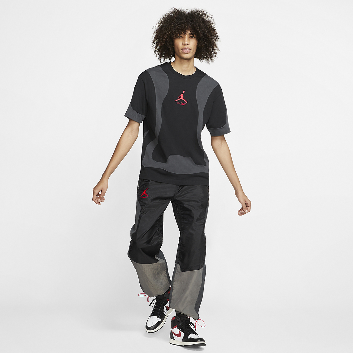 off white jordan pants