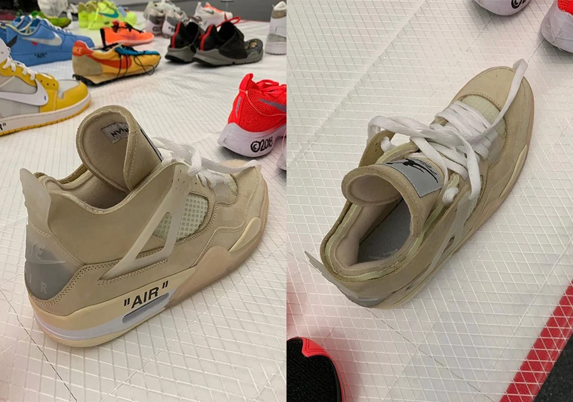 Off White Jordan 4 - Release Info + Photos