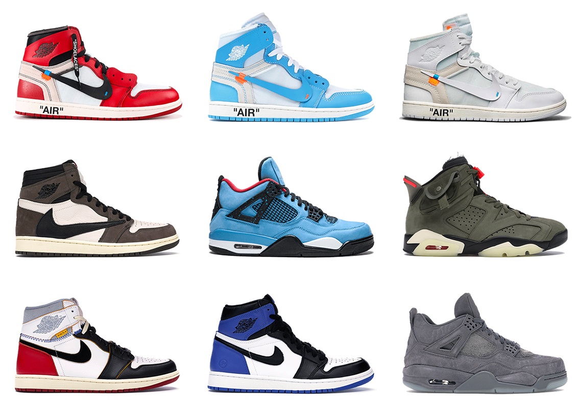 Fragment AJ1, Off-White x AJ1, And More Offered Up At One Block Down's Air Jordan Archive 2009-2019 Event