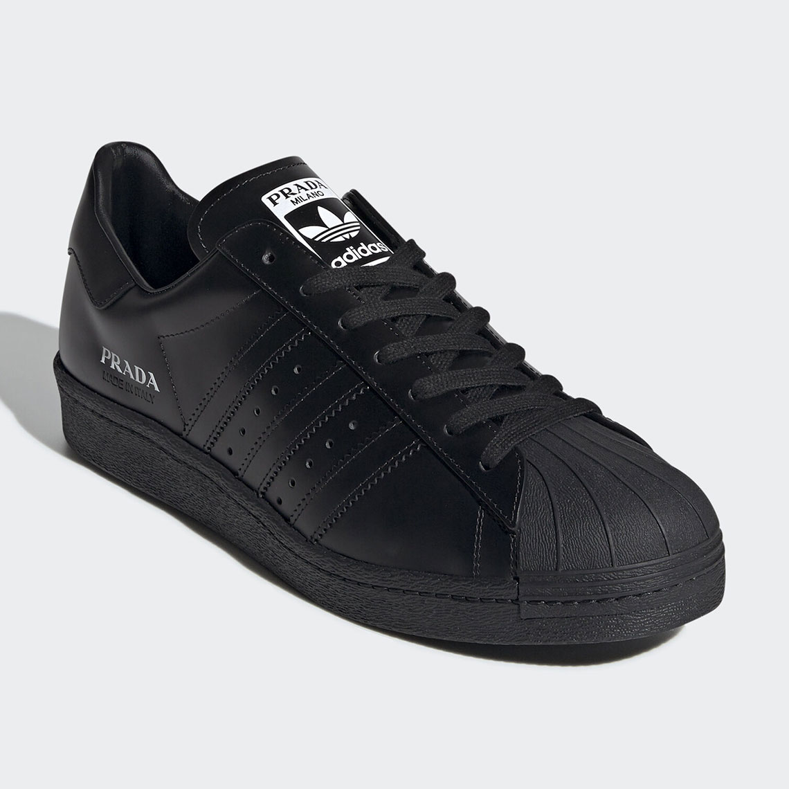 adidas superstar prada black