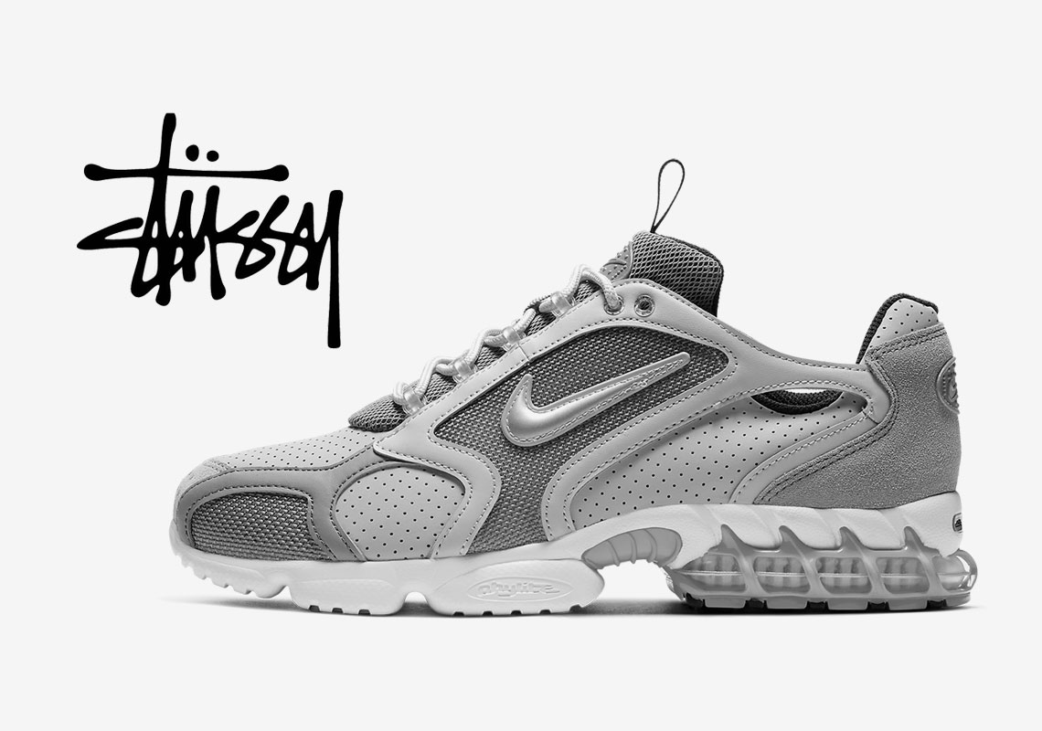 Stussy Nike Zoom Spiridon Shoes Release SneakerNews.com