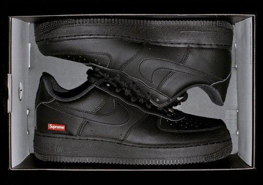 Supreme Reveals An Overly Simple Nike Air Force 1 Low Collaboration