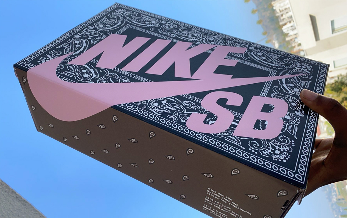 Travis Scott Nike Sb Dunk Low Shoe Box