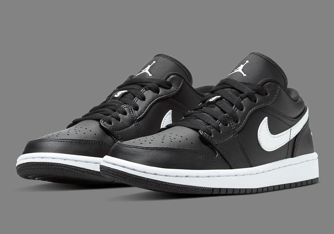 Air Jordan 1 Low Black White AO9944-001 | SneakerNews.com