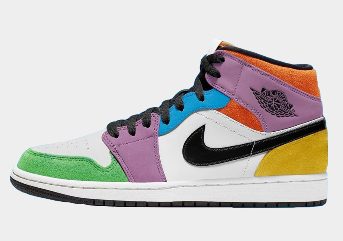 colorful jordan 1s 2020