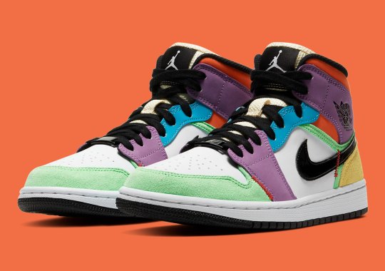 Where To Buy The Air Jordan 1 Mid “Multicolor”
