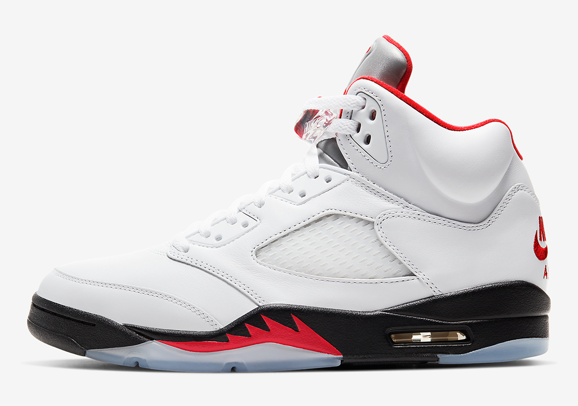 air jordan 5 fire red finish line