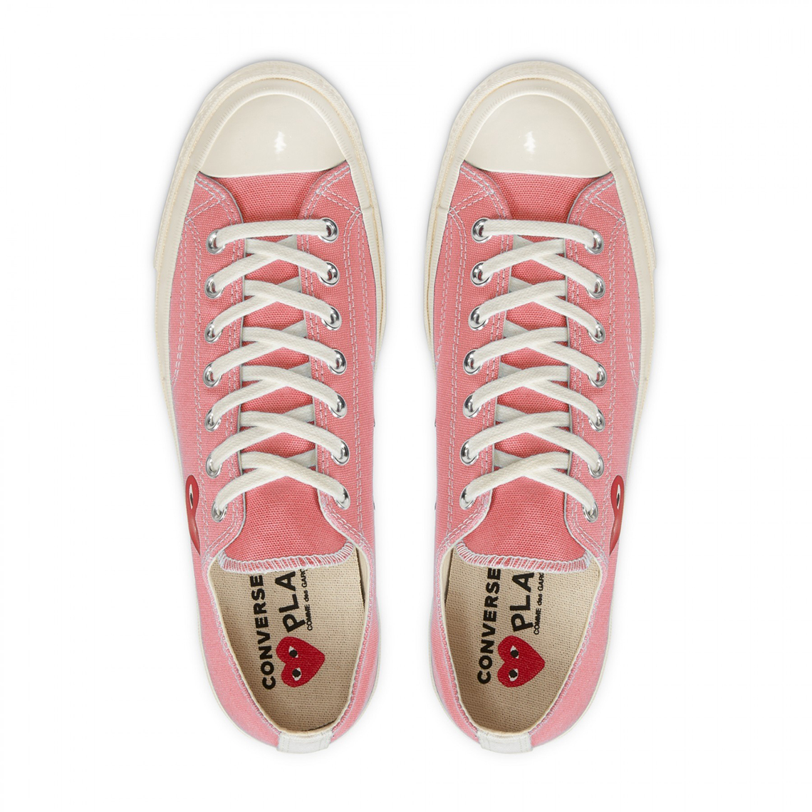 pink cdg converse