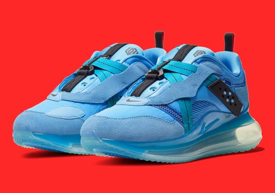 The Nike Air Max 720 OBJ Slip Gets Giants Friendly Colors