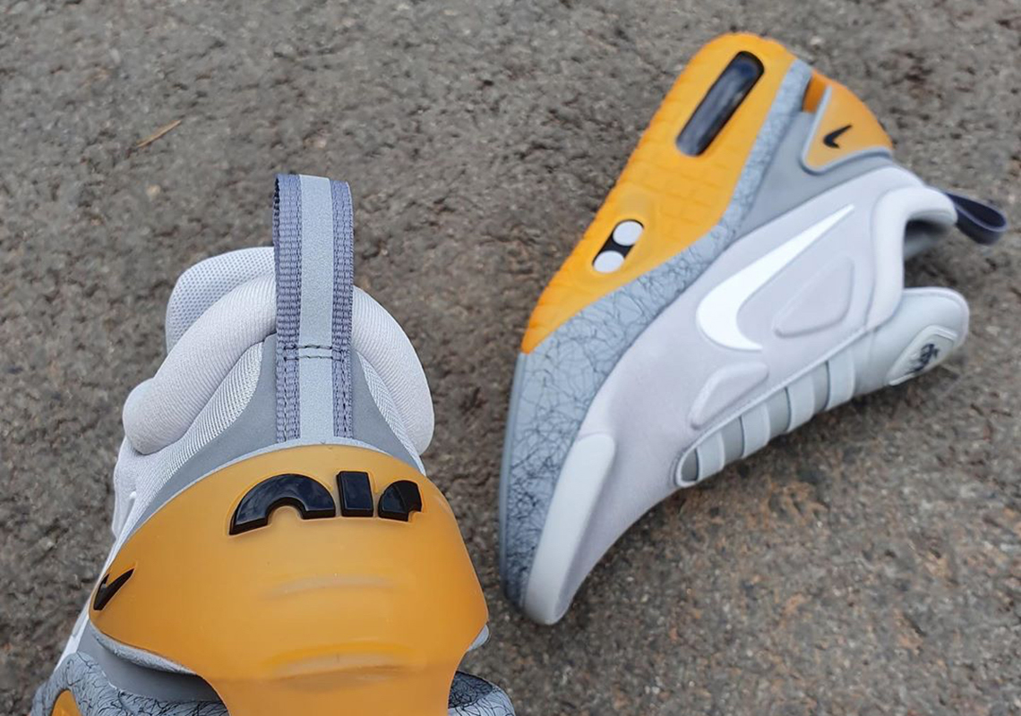 Nike Adapt Le 01 Grey Yellow Cw7304 001 4