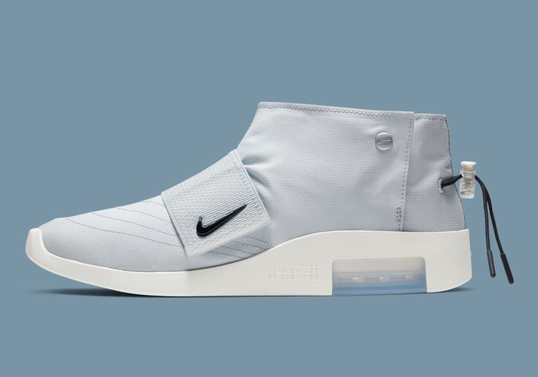 Mens Nike Air Fear Of God Moc AT8086-001 Leather Athletic Sneaker SZ 10.5 Silver Nike Air Fear of God FOG size 15. Moc MOCASSIN. Pure  main image 4