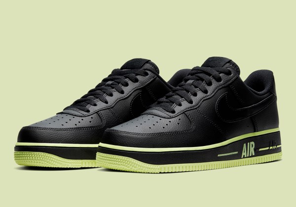 Nike Air Force 1 Black Volt CJ1393-003 Release Info | SneakerNews.com