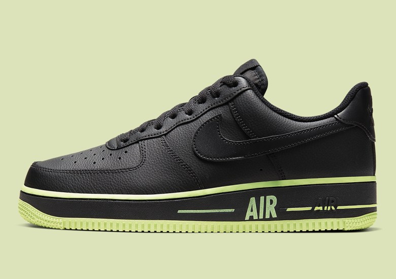 Nike Air Force 1 Black Volt CJ1393-003 Release Info | SneakerNews.com