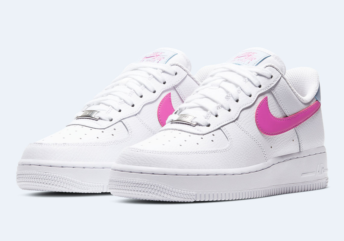 hot pink air force ones
