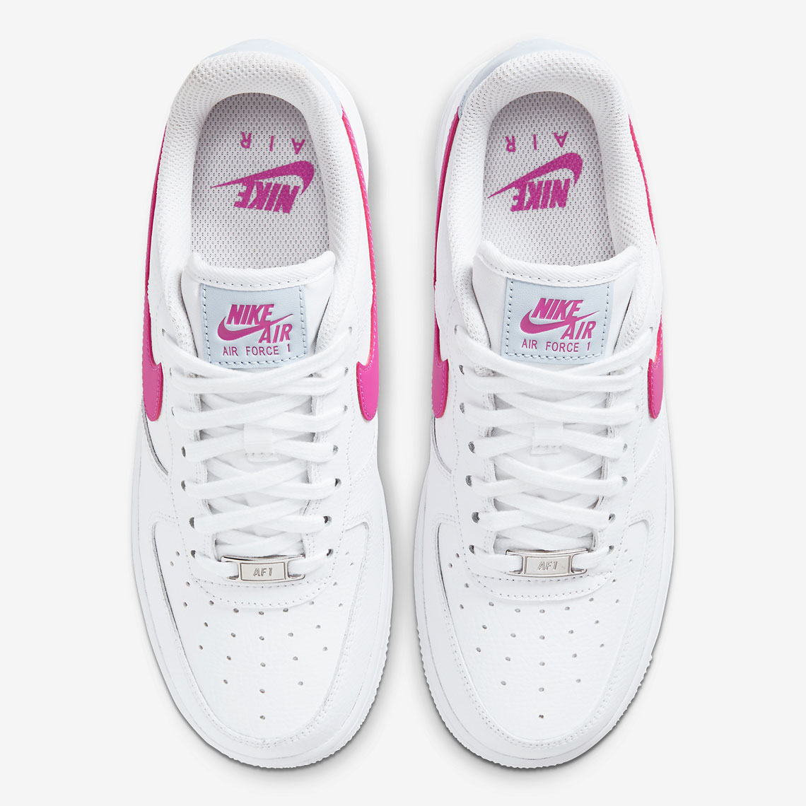pink bottom air forces