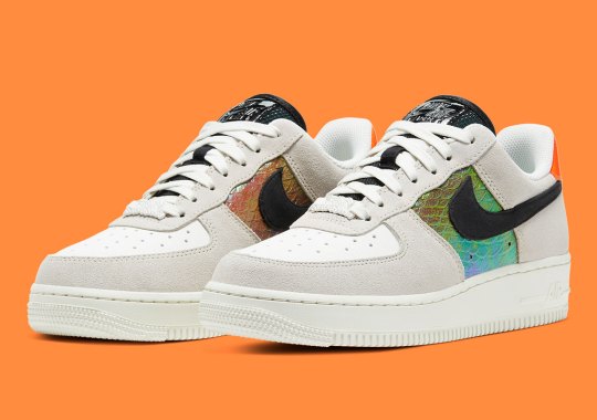 Iridescent Python Skins Appear On The Nike Air Force 1 Low