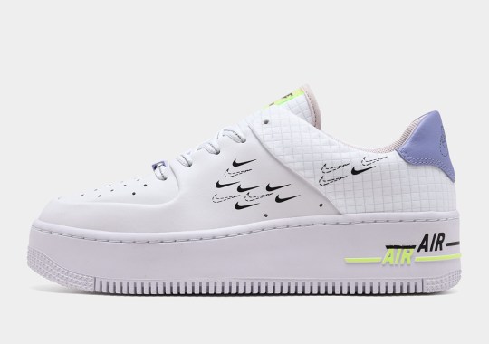 The Women’s Nike Air Force 1 Sage Changes Up The Swoosh For Easter