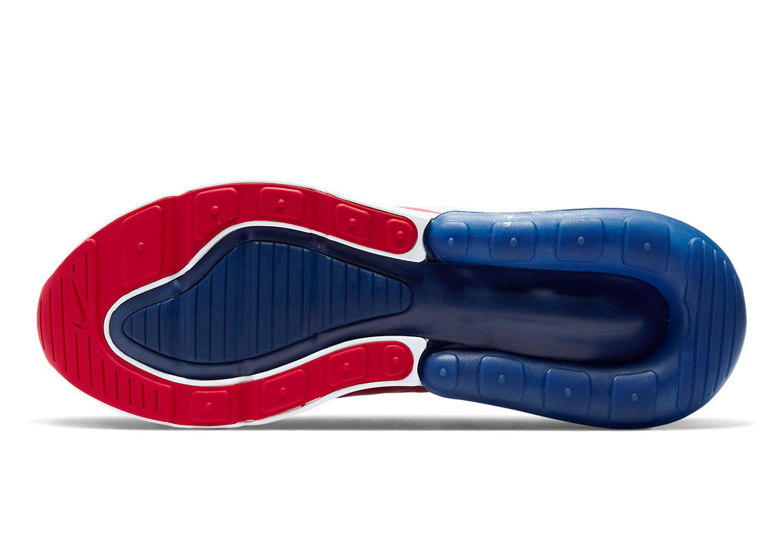 red white and blue 270 nike