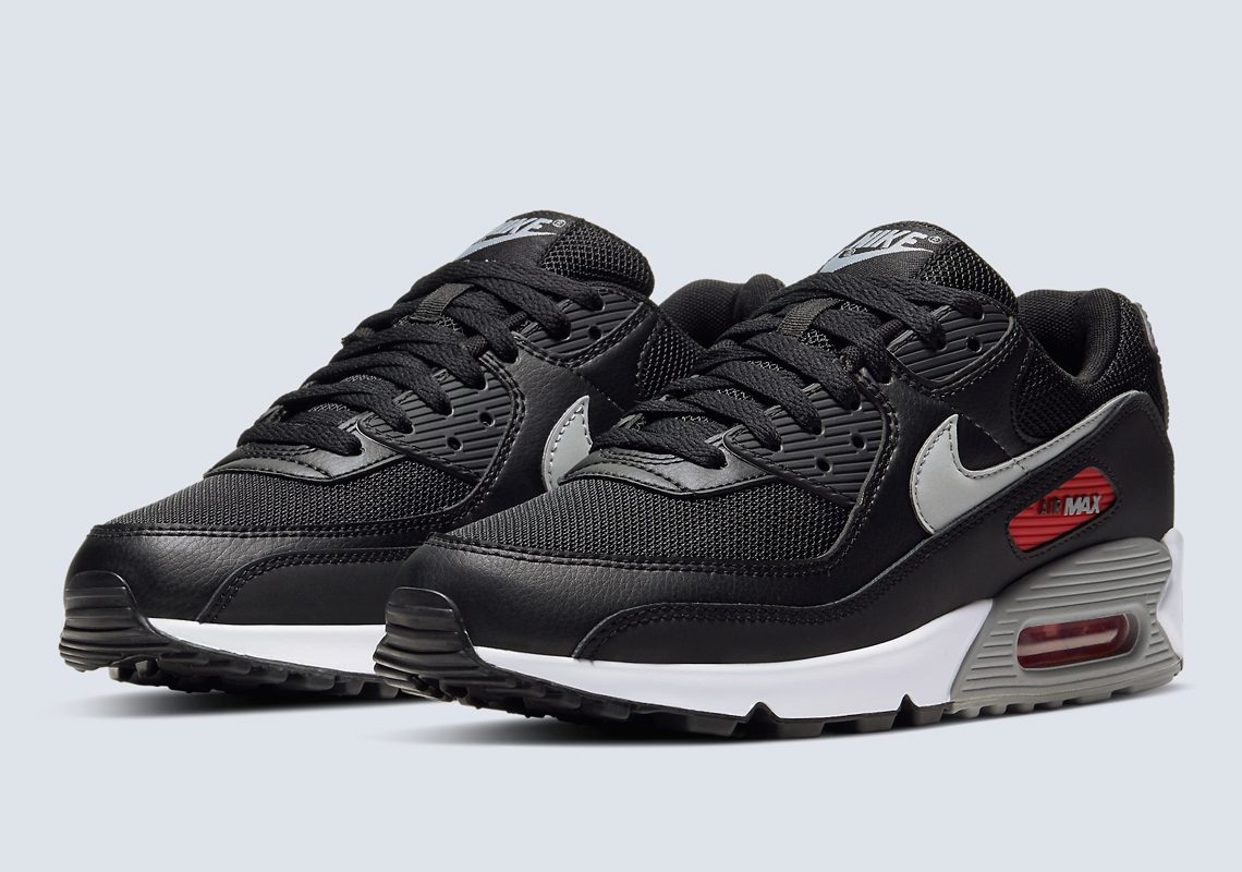 red and black nike air max 90