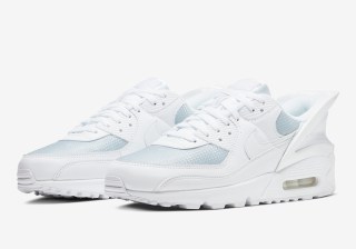 Nike Air Max 90 FlyEase Triple White CU0814-102 | SneakerNews.com