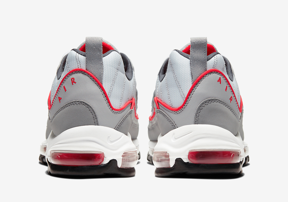 Nike Air Max 98 Grey Red CI3693-001 Release Date | SneakerNews.com