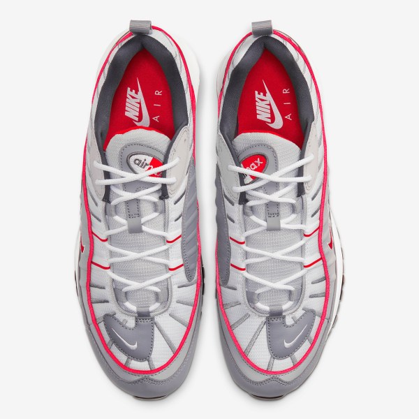 Nike Air Max 98 Grey Red CI3693-001 Release Date | SneakerNews.com