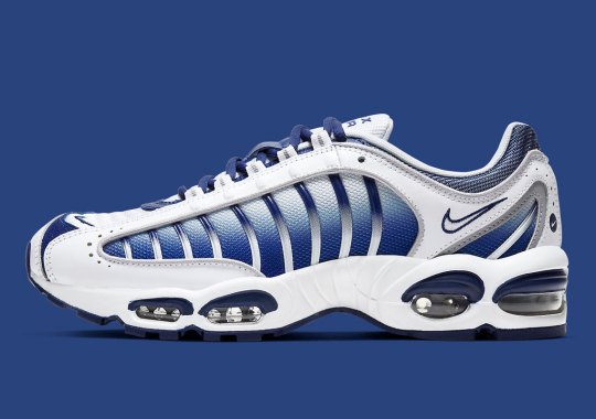 The Late-90s Nike Air Max Tailwind IV Appears In A Classic White And Navy
