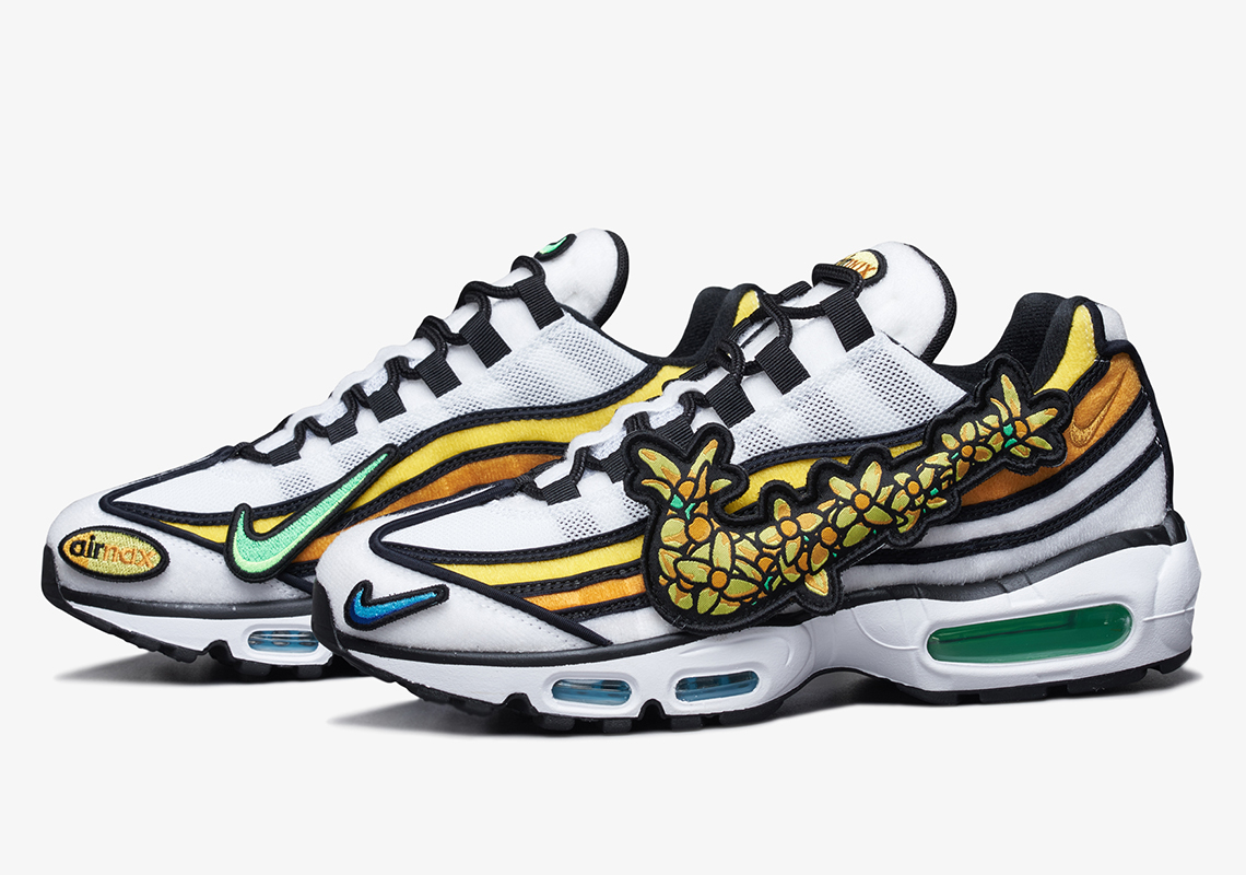 Nike Korea Celebrates Spring With The Velcro Covered Air Max 95 "Pollen Rise"
