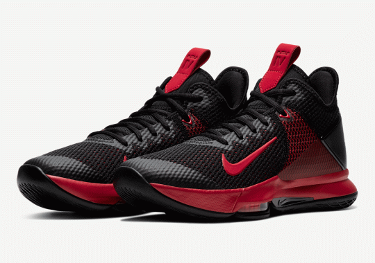 The Nike LeBron Witness 4 Gets The Classic “Bred” Look