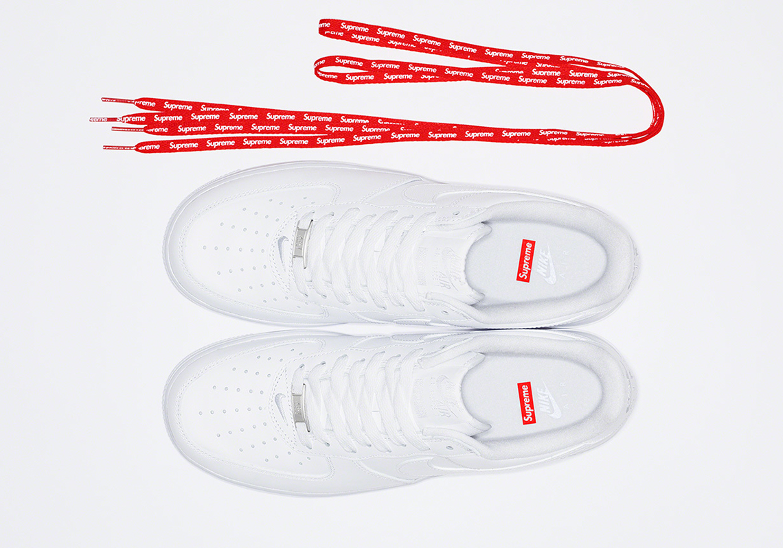 Supreme Nike Air Force 1 2020 Release 