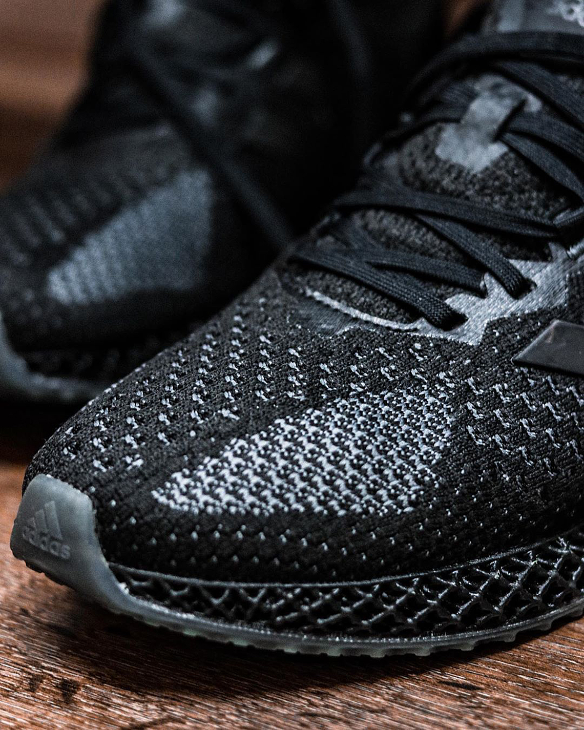 adidas 4D Run 1.0 Triple Black Release Info | SneakerNews.com