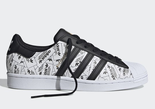 adidas Covers The Superstar In An All-Over Collage Of Labels