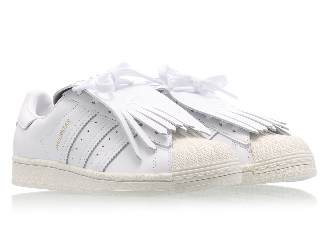 Adidas Superstar Kiltie White White Fv3421 3