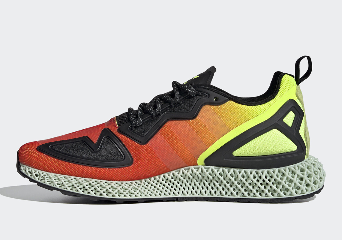 adidas ZX 2K 4D Orange Green FV9028 Release Info | SneakerNews.com
