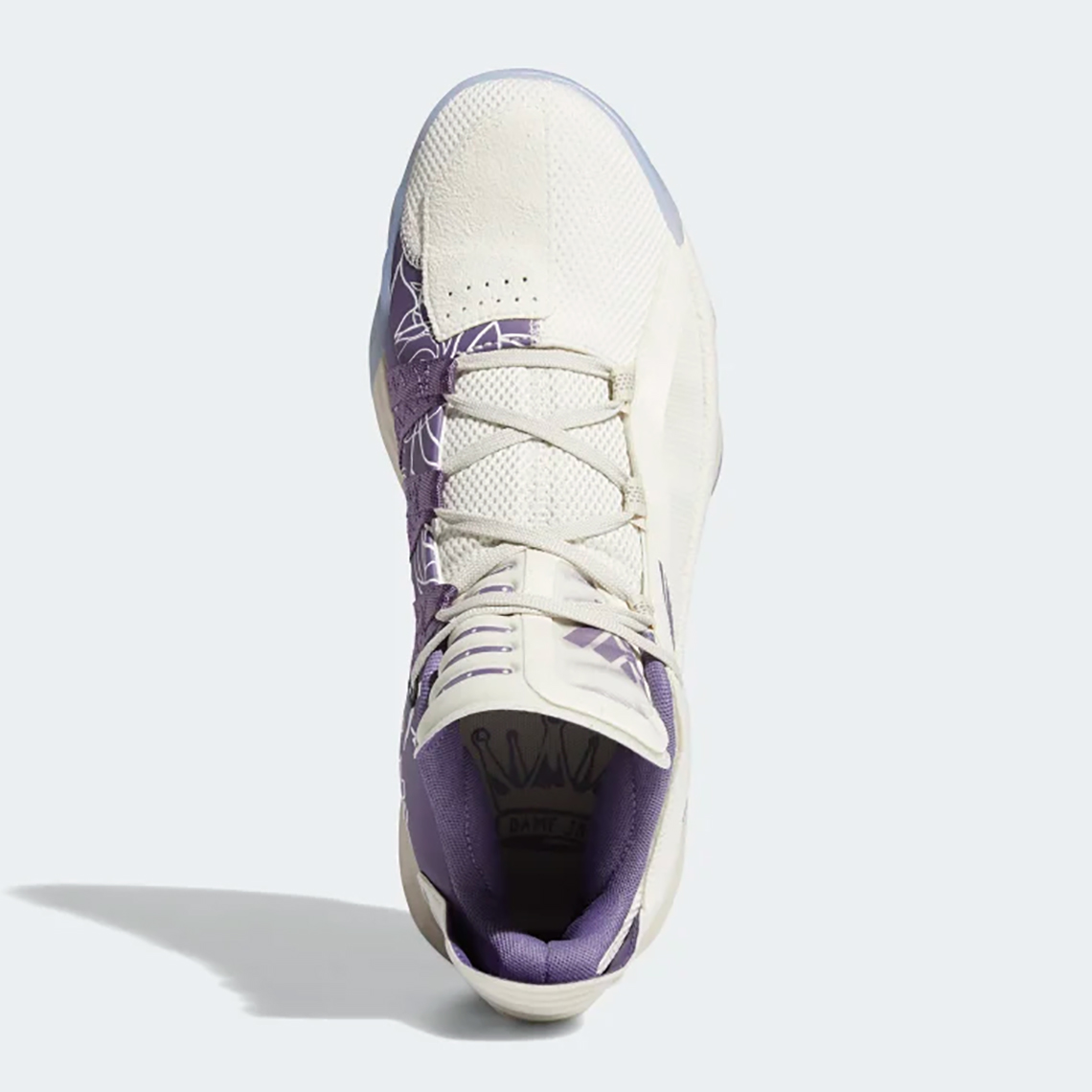 Adidas Dame 6 White Purple Fu9448 4