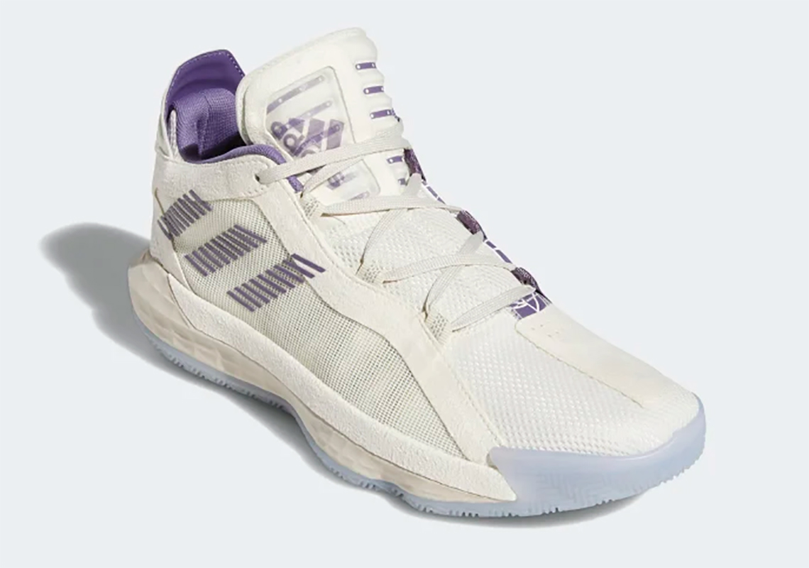 Adidas Dame 6 White Purple Fu9448 6