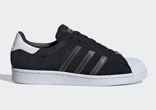 The adidas Superstar Adds Casual-Friendly Black Suede Uppers