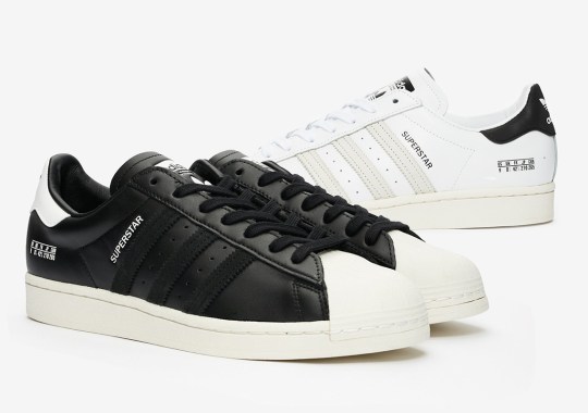 adidas Flips The Size Tags Into A Decorative Accent On The Superstar
