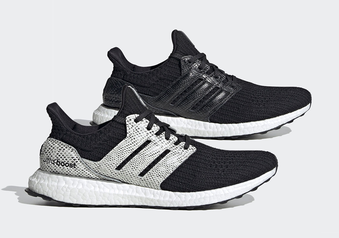 adidas Wraps The Ultra Boost Cage And Heel With Snakeskin
