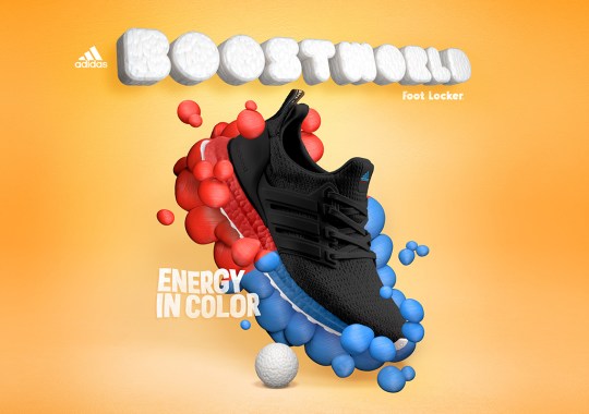 adidas And Foot Locker To Launch BOOST WORLD With “Energy Of Color” Collection