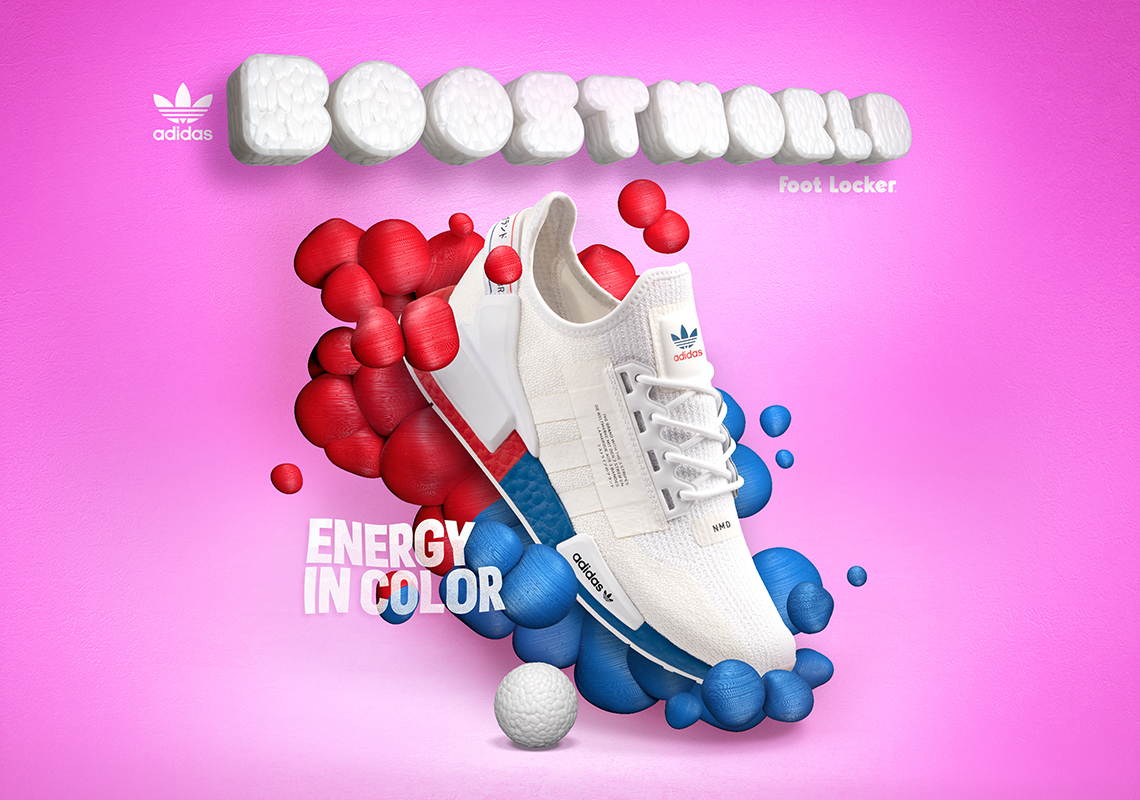 adidas Foot Locker BOOST WORLD Energy Of Color | SneakerNews.com