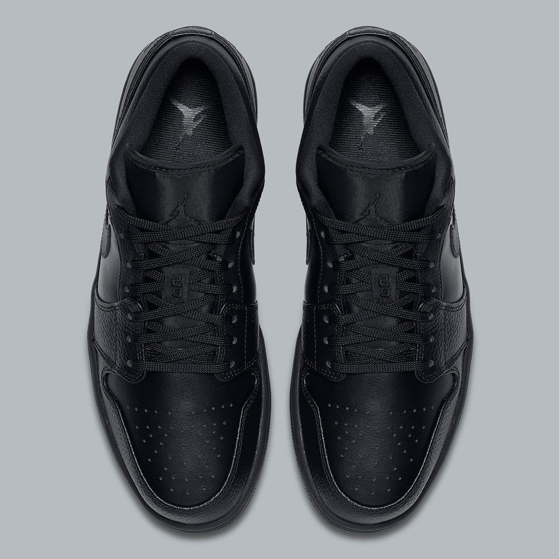 Air Jordan 1 Low Triple Black 553558-091 | SneakerNews.com
