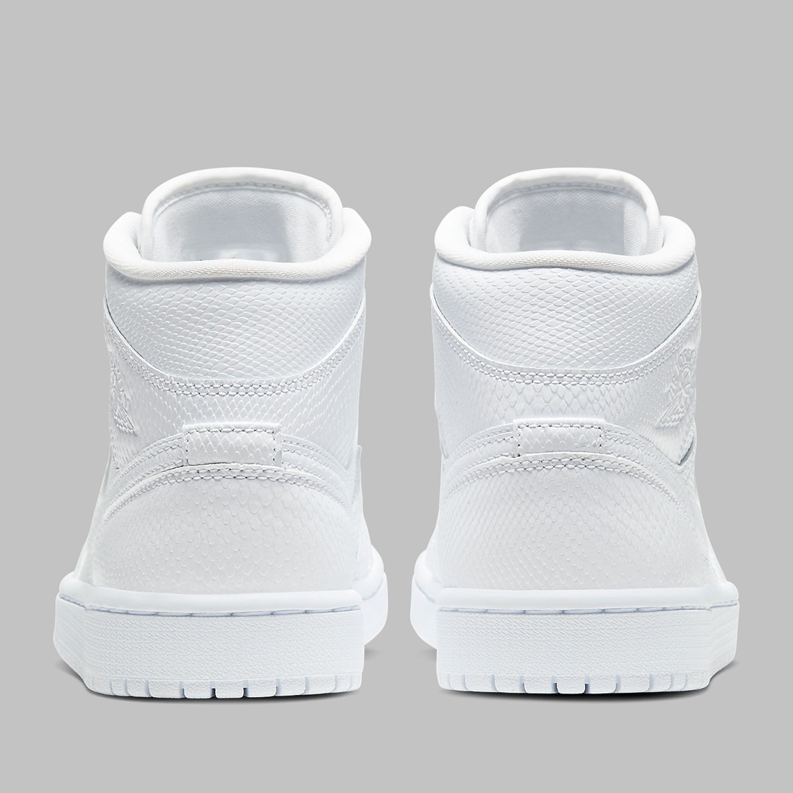 womens air jordan 1 mid white snakeskin