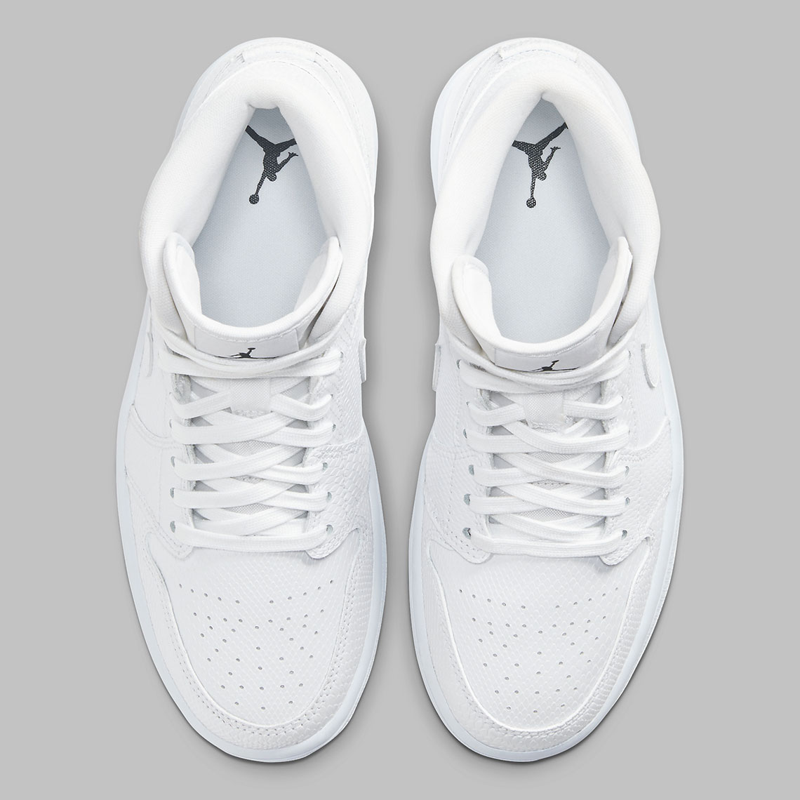 jordan 1 mid white snakeskin