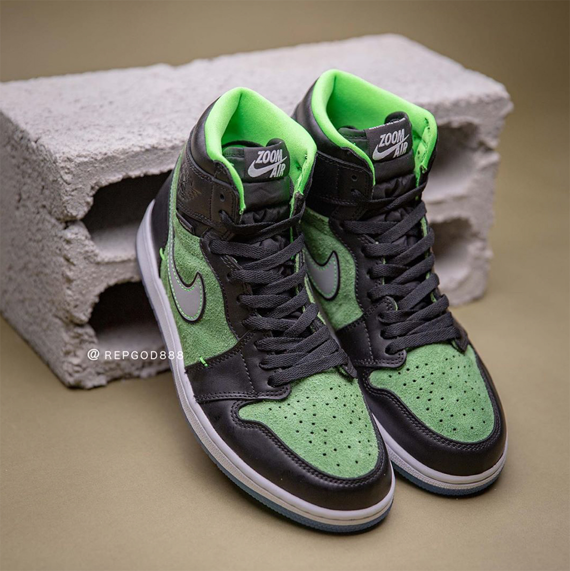 jordan 1 zoom air green