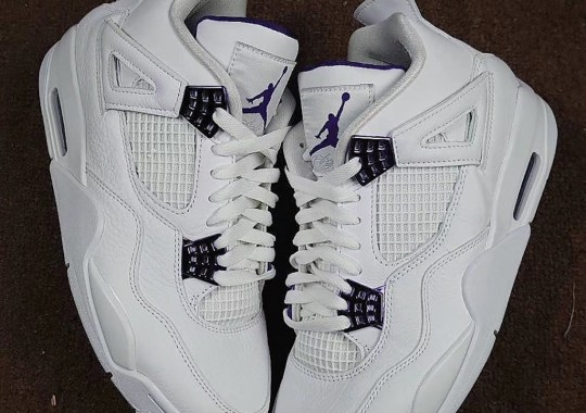 First Look At The Air Jordan 4 “Court Purple”