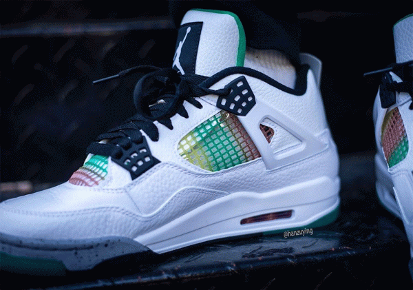 Air Jordan 4 Rasta White Green Red AQ9129-100 | SneakerNews.com