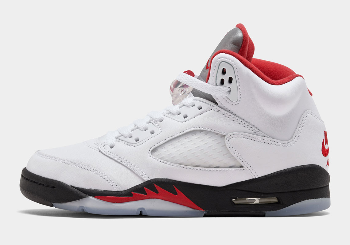 jordan 5 fire red preschool