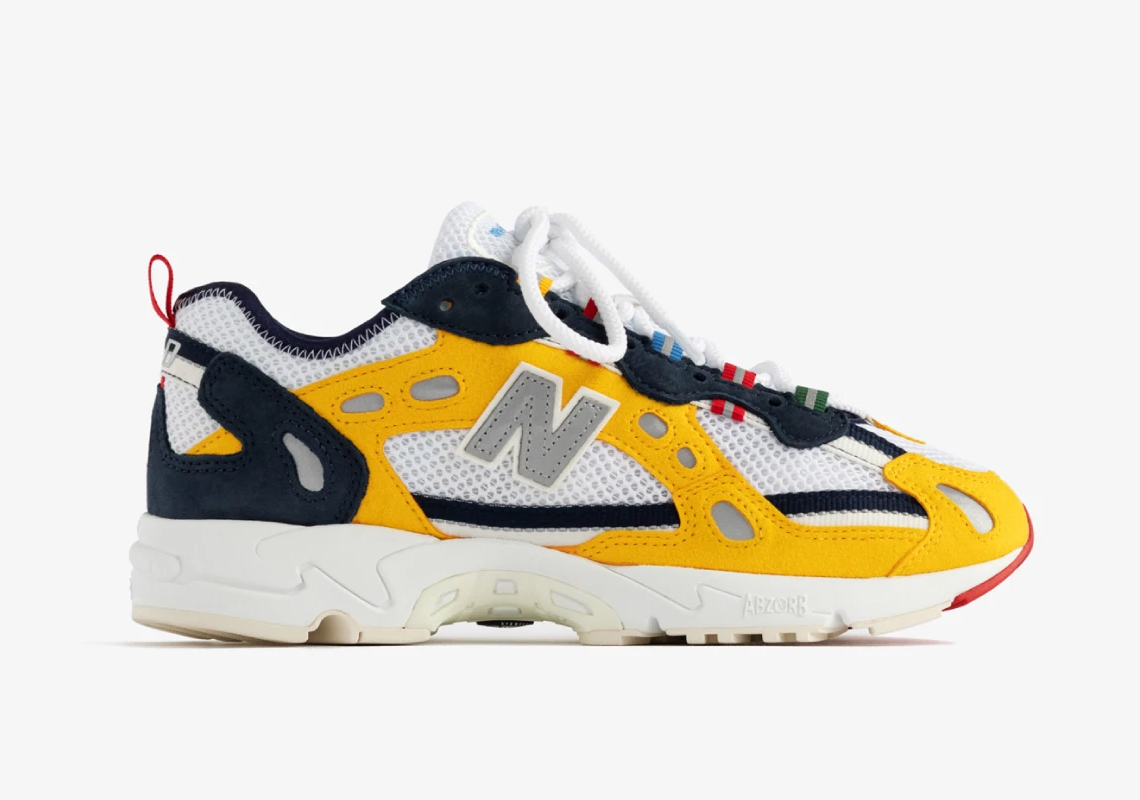 Ald Aime Leon Dore New Balance 827 Abzorb Yellow